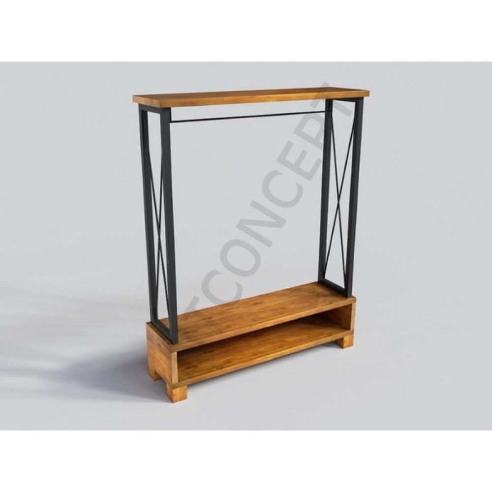 Ntconcept Avazi Masif Ahşap Vestiyer - 120 cm Portmanto Fiyatı