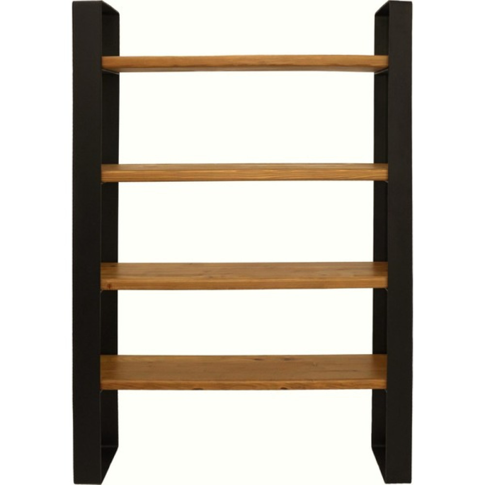 Ntconcept Masif Ağaç Kitaplık-Vitrin - MAKV610 - 180 cm - Ceviz Kitaplık Fiyatı