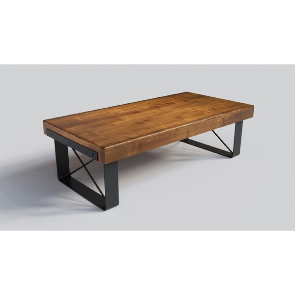 Ntconcept Masif Ağaç Sehpa - MAS10903 - Açık Ceviz - 75 x 190 x 44 cm Orta Sehpa Fiyatı