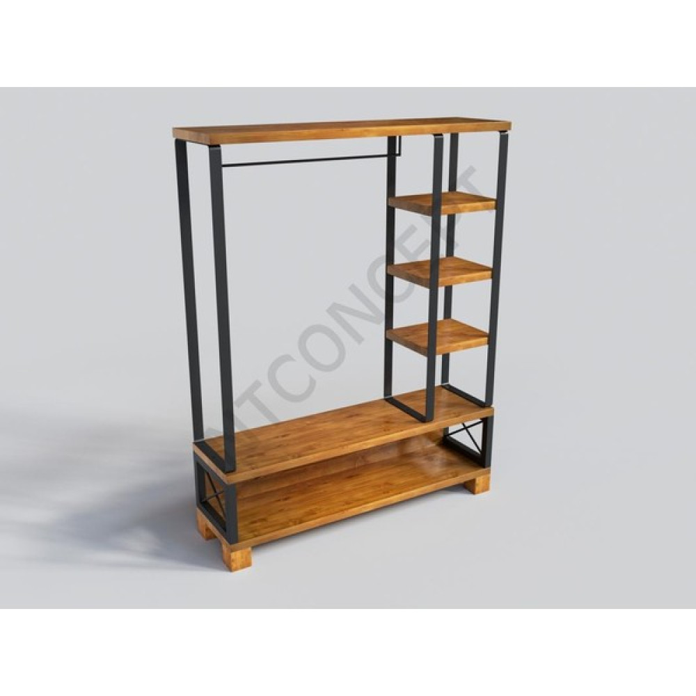 Ntconcept Odio Masif Ahşap Vestiyer - 180 cm Portmanto Fiyatı
