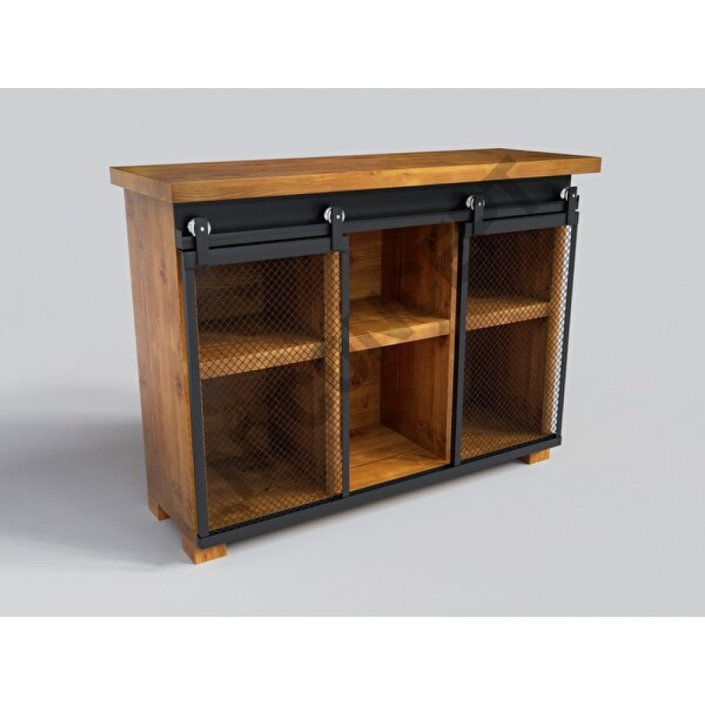Ntconcept Peix Masif Ahşap Ray Kapak Konsol - Ceviz - 130 cm Gardrop & Dolap Fiyatı