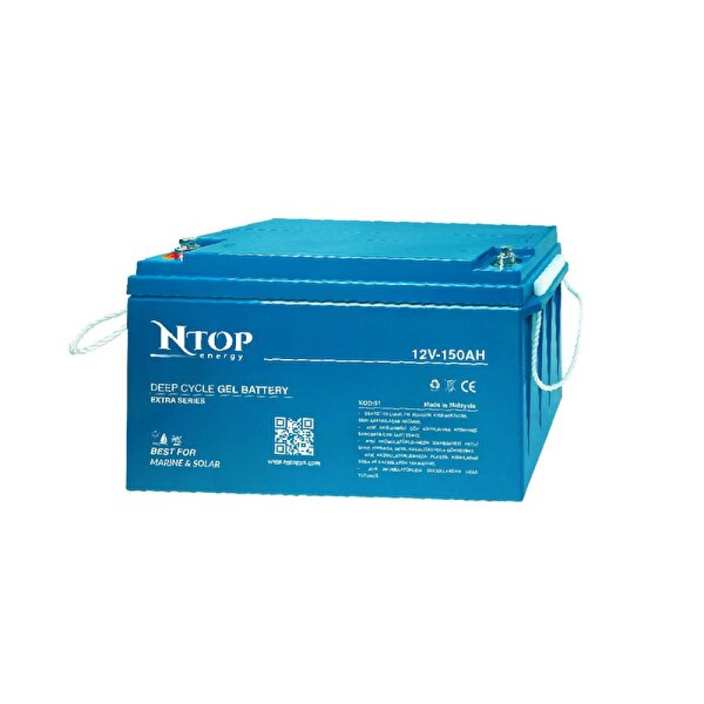 Ntop 12V 150 aH Derin Deşarjlı Jel Akü Diğer Fiyatı