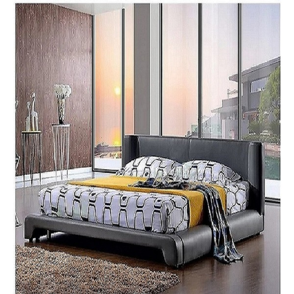 Nu Dizayn Nu-Dizayn NU 144 Karbon Çift Kişilik Yatak Seti - Antrasit - 160 x 200 cm Karyola Fiyatı