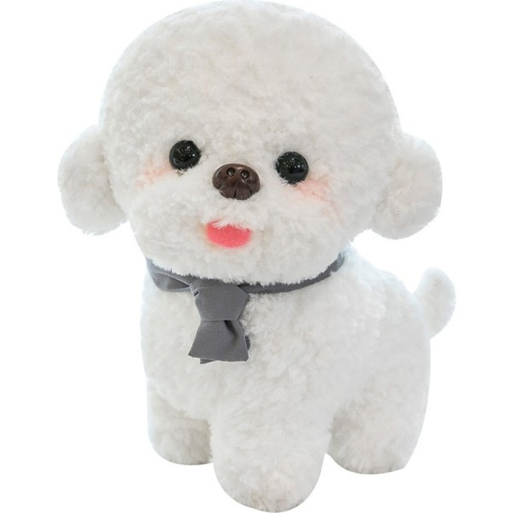Nuancheng Sevimli Teddy Dog Doll Peluş Oyuncak Simülasyon Köpek Bichon Frise Doll Çocuk Bez Bebek (Yurt Dışından) - Beyaz - Gümüş Oto Boyaları Fiyatı