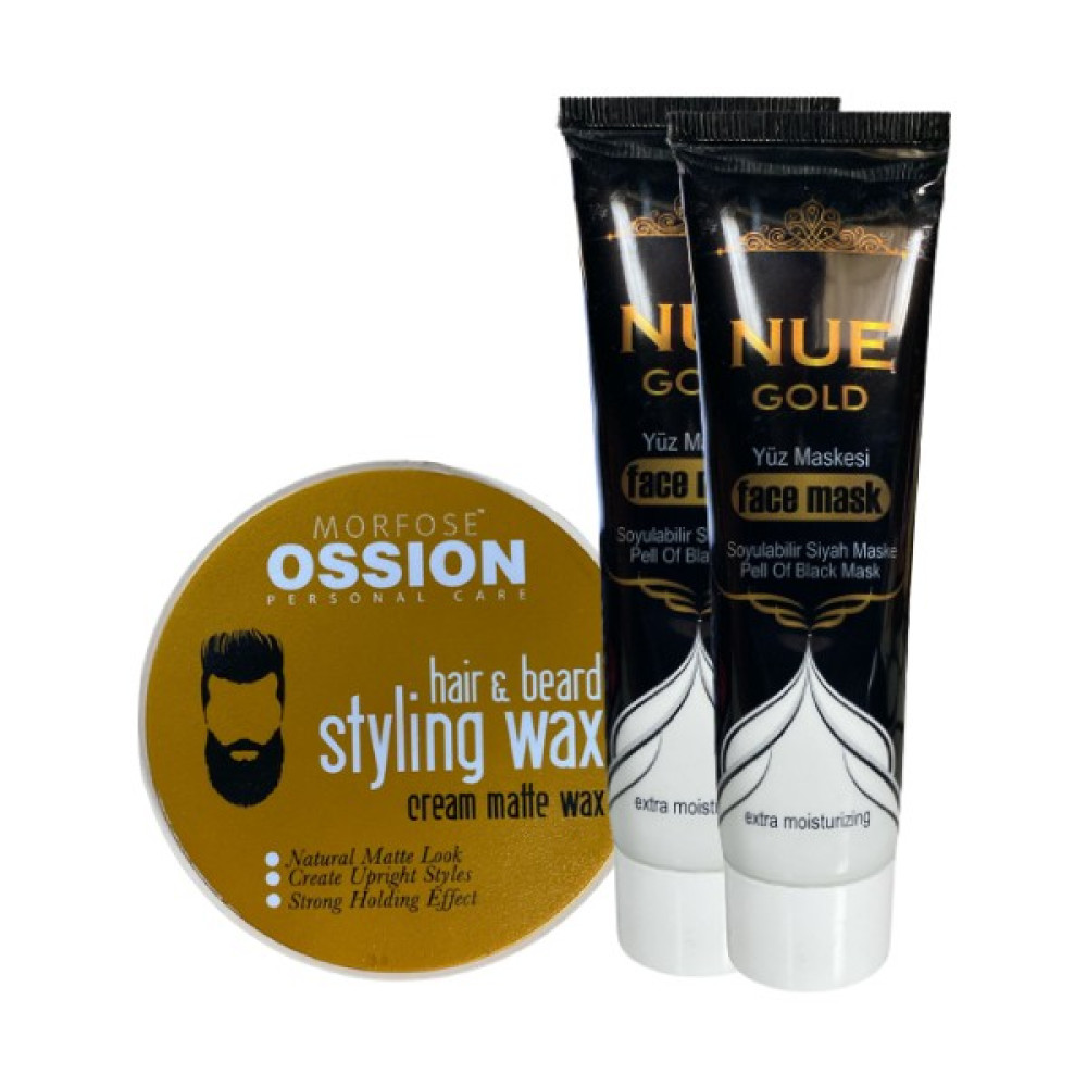Nue Gold Soyulabilir Siyah Nokta Maskesi ve Morfose Saç Sakal Waxı 70'li Disk Pamuk Maskeler Fiyatı