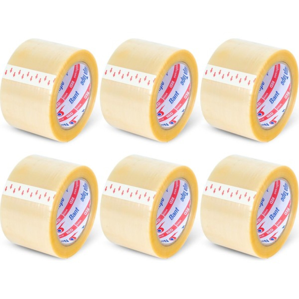 Nuga 67 mm x 100 mt Şeffaf Koli Bandı Hotmelt Red 6 Adet Oto Boyaları Fiyatı