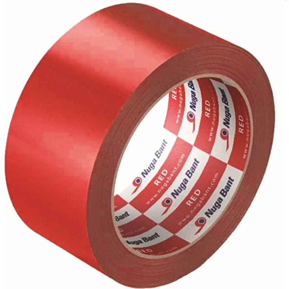 Nuga Renkli Koli Bandı KIRMIZI 45Mm.x100Metre Bant Fiyatı