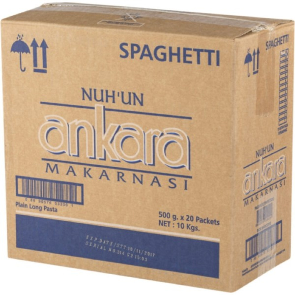 Nuhun Ankara Nuh Un Ankara Spaghetti 500 G 20 Adet - 500 gr Oto Boyaları Fiyatı
