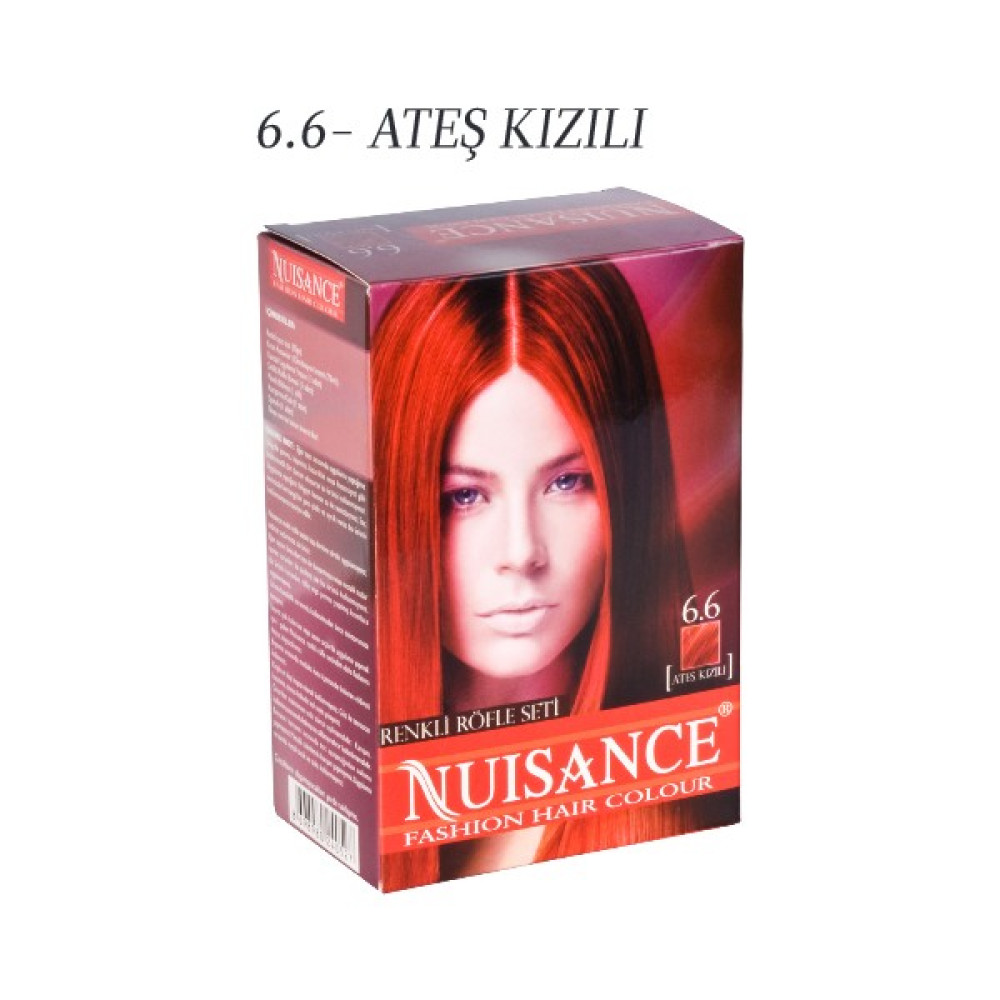 Nuısance Renkli Röfle Seti - Ateş Kızılı Saç Boyası Fiyatı