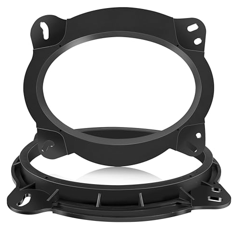 NuIth 6×9 Inch Front Door Speaker Adapter for Select 2003-2014 Toyota Camry/Avalon/ 4Runner Lexus Gx/Rx, 6×9” Speaker Spacer Bracket Solid Plastic Aftermarket Speaker Adapter