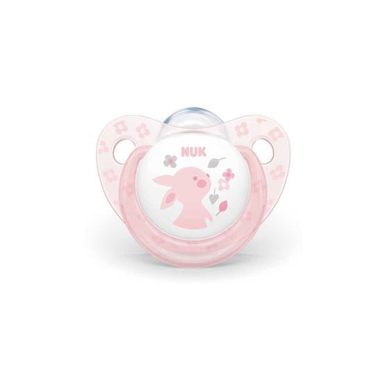 Nuk 6-18 Ay Baby Rose Silikon Emzik