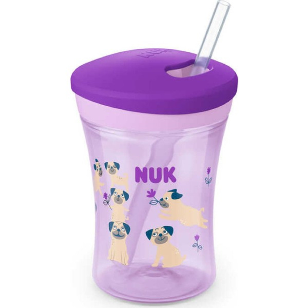 Nuk Action Cup Suluk 230 ml 751136 - Mor Bebek Beslenme Gereçleri Fiyatı