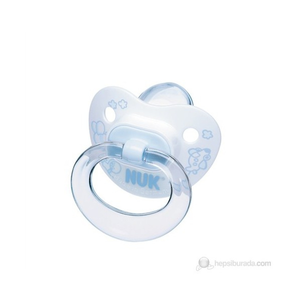 Nuk Baby Blue Silikon Emzik No:2 - No: 2 Emzik Fiyatı