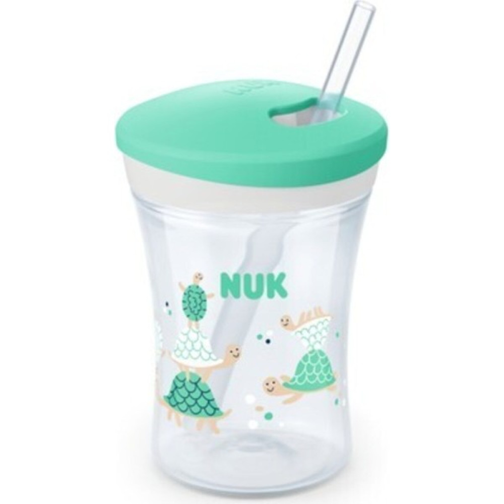Nuk Eğitici Alıştırma Bardağı Action Cup 230ML - Beyaz - Eflatun - 1 Yaş ve Üzeri Emzik Fiyatı