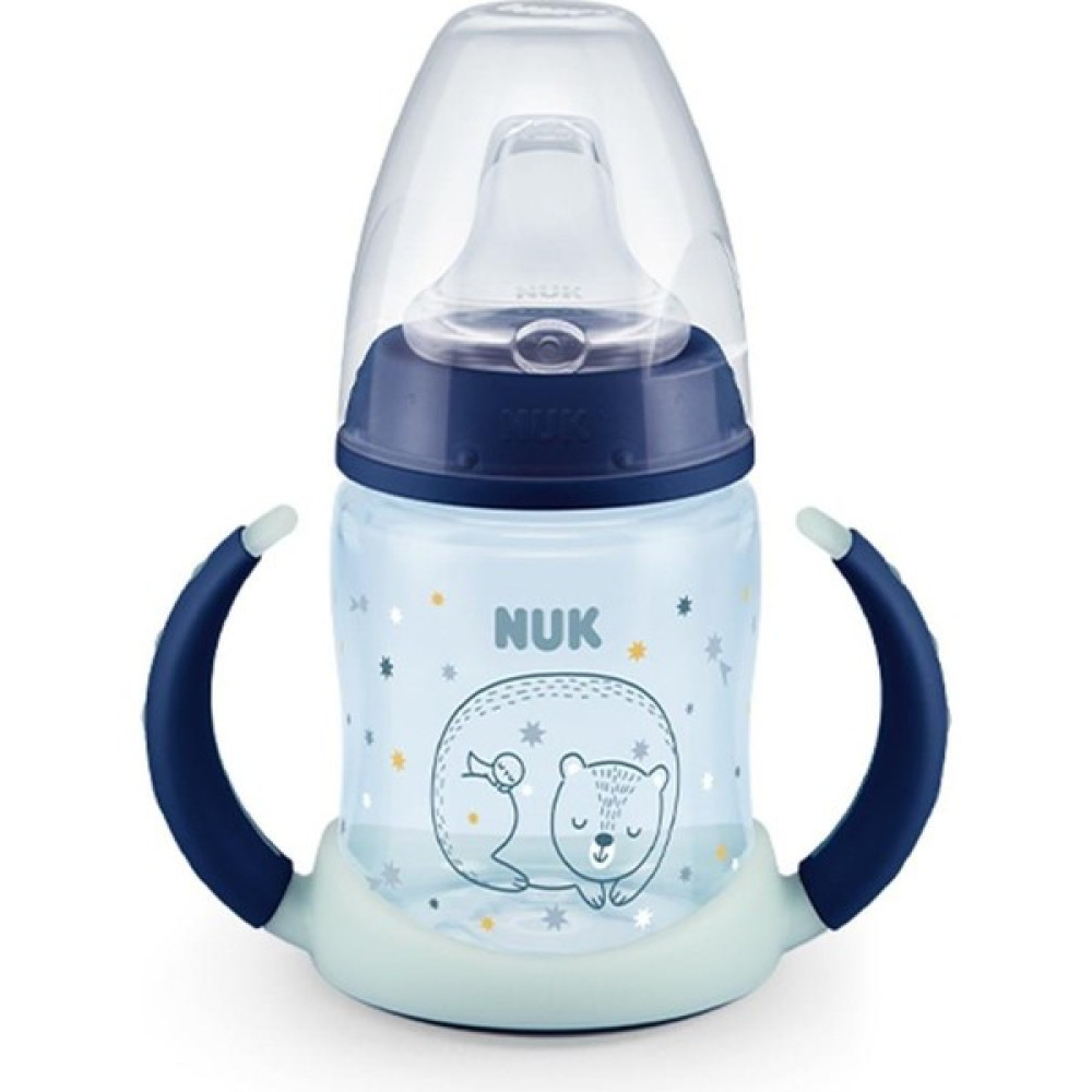 Nuk First Choice Plus Pp Learner Glow Night 150 ml 215326 Mavi - Açık Mavi Biberon Fiyatı