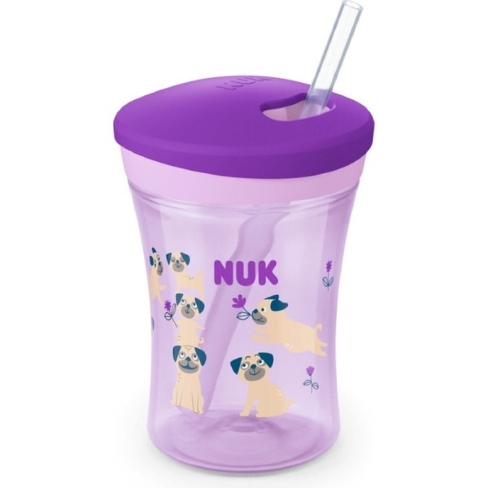 Nuk Mor Yeni Action Cup Evo Damlatmaz Bardak Suluk 230 ml - Beyaz - Eflatun - 1 Yaş ve Üzeri Emzik Fiyatı