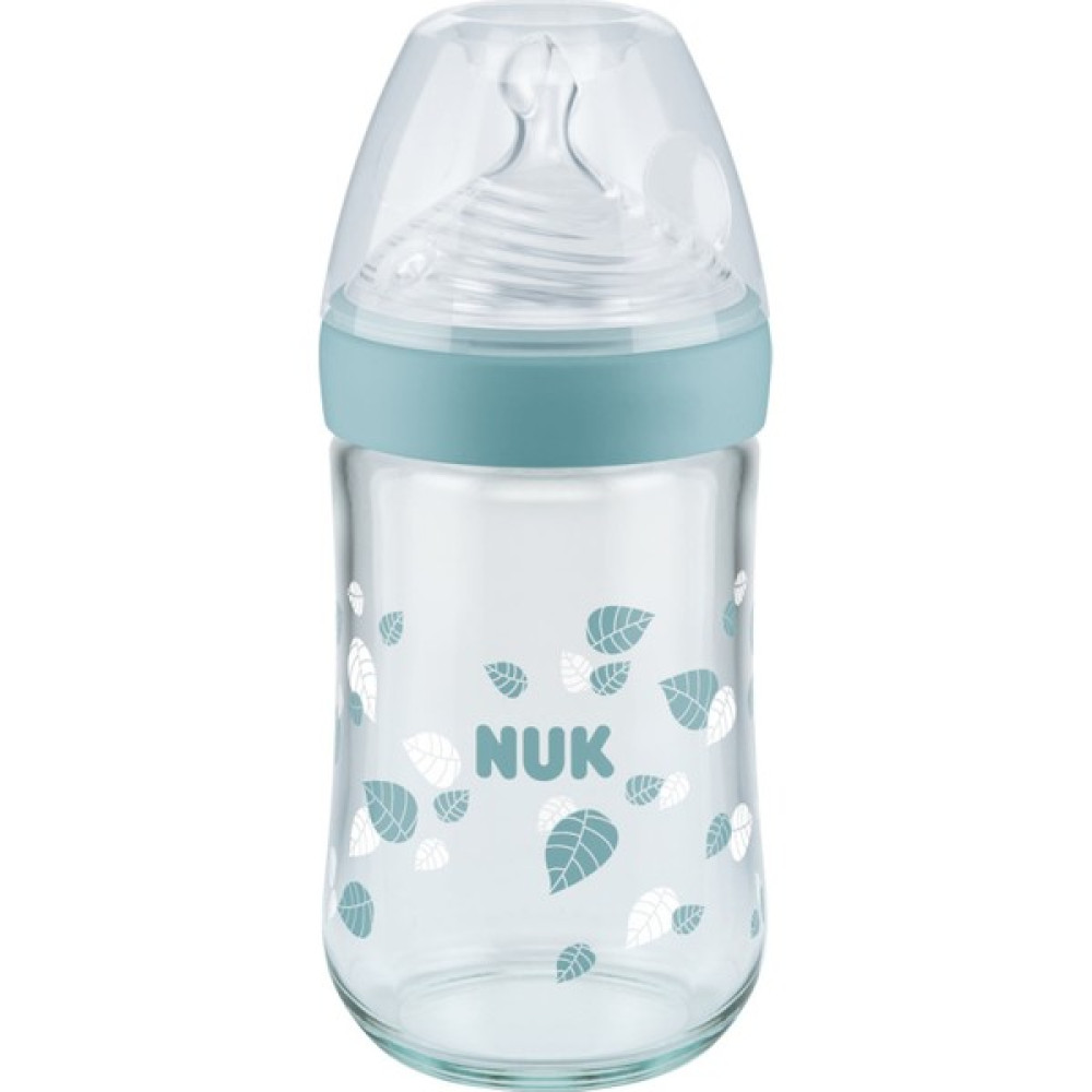 Nuk Nature Sense Cam Biberon 240 ml 745095 - Yeşil Biberon Fiyatı