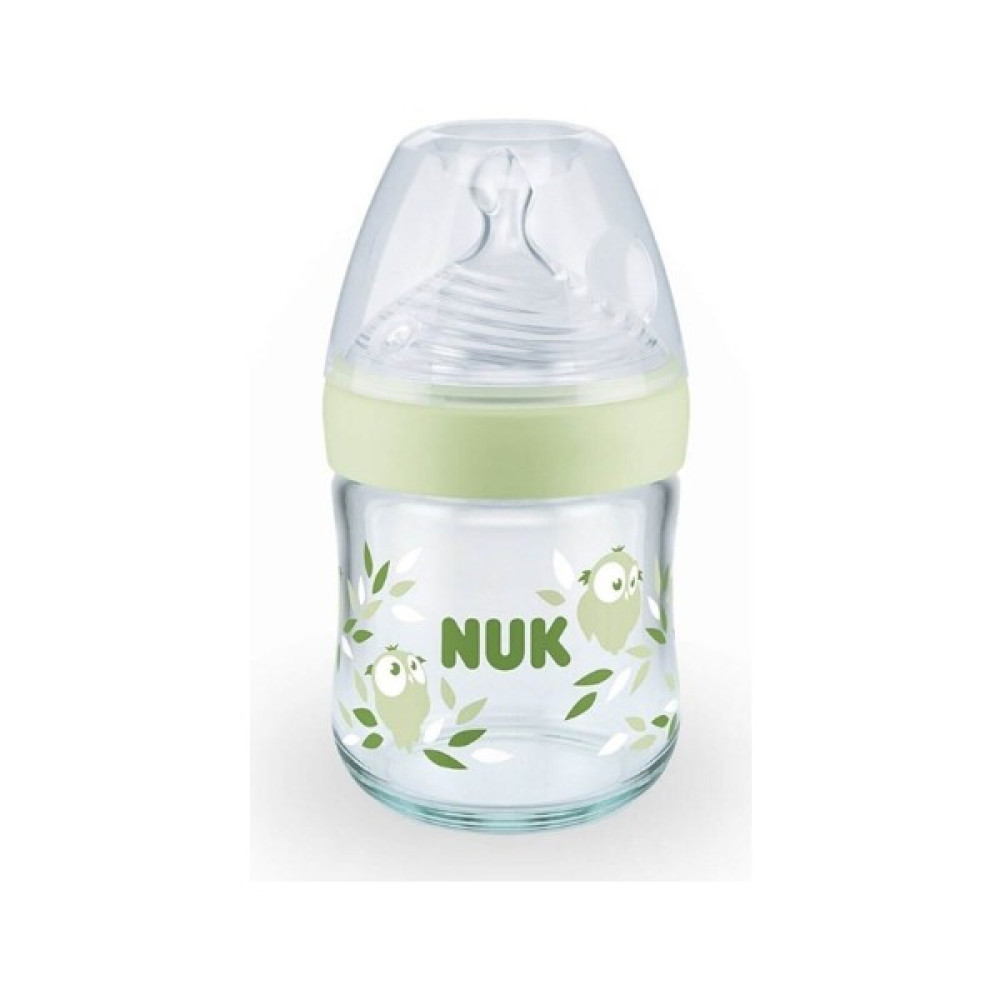 Nuk Nature Sense Isı Göstergeli Cam Biberon 120 ml Yeşil Biberon Fiyatı