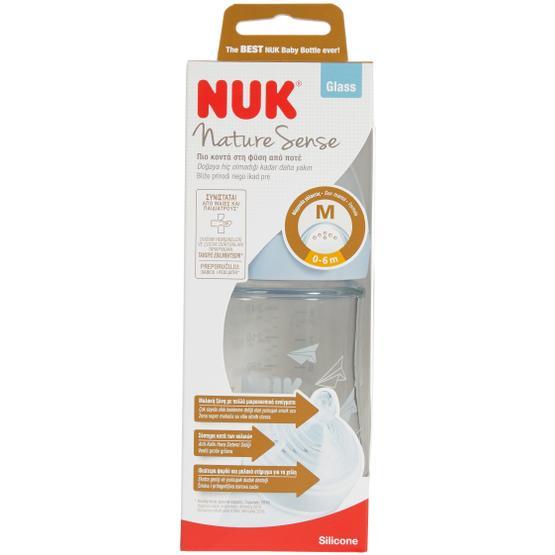 Nuk NBC3 745095Y Yeşil Antikolik Borosilikat Cam Biberon Biberon Fiyatı
