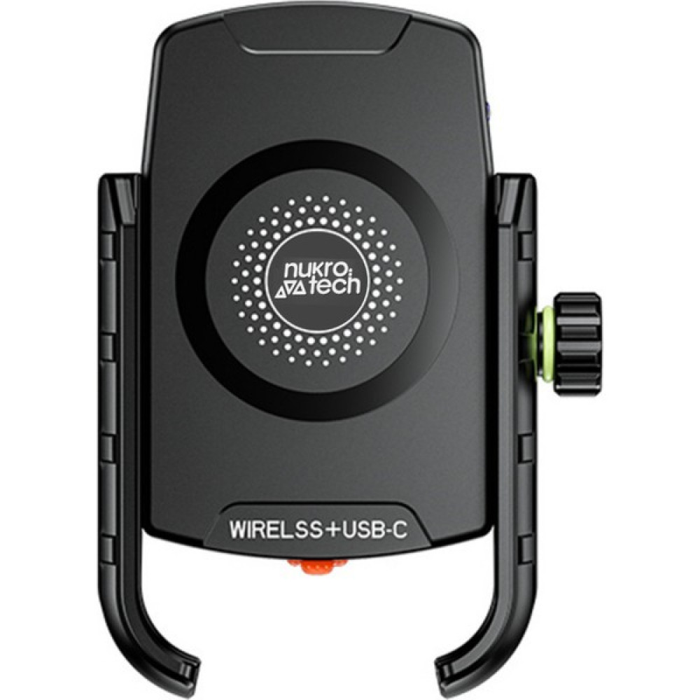 Nukrotech Sf Plus Wireless Şarjlı ve Type C Girişli Motosiklet Telefon Tutucu Motorsiklet için Diğer Aksesuarlar Fiyatı