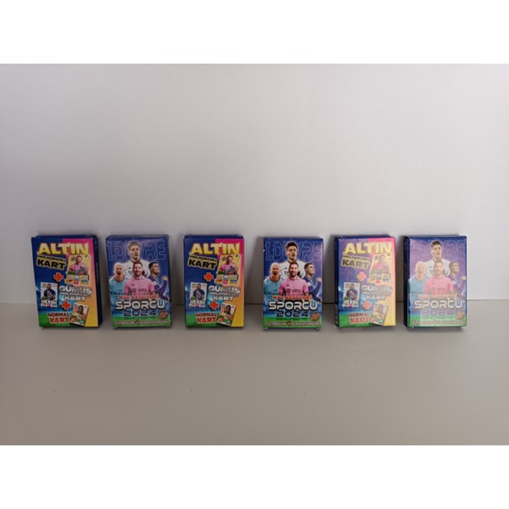 Numaca Sporcu Maç Başlıyor 2024 Futbolcu Kartları 6 Paket Içerisnde 48 + 12 Normal Hologram Kart Yeni Sezon Oyun Takımları Fiyatı