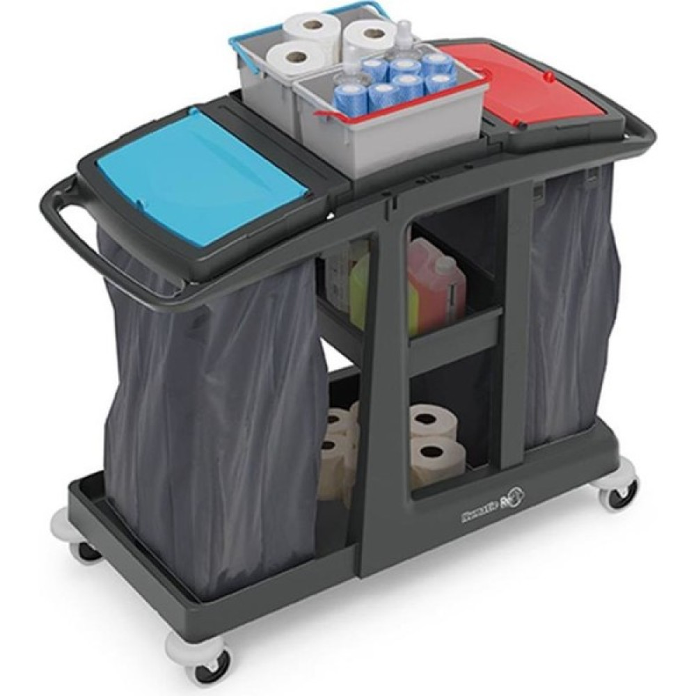 Numatic Eco-Matic Em4 Temizlik Arabası - Gri - Standart Ev Temizliği Fiyatı