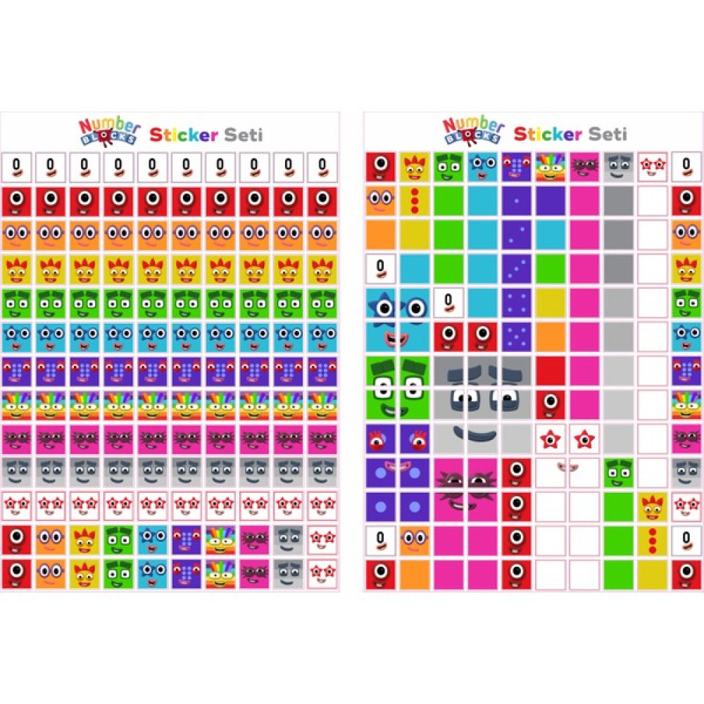 Number Blocks Matematik Eğitici Birim Küp Snapcubes /0-10 Sticker 260 Pcs Eğitici Oyuncak Fiyatı