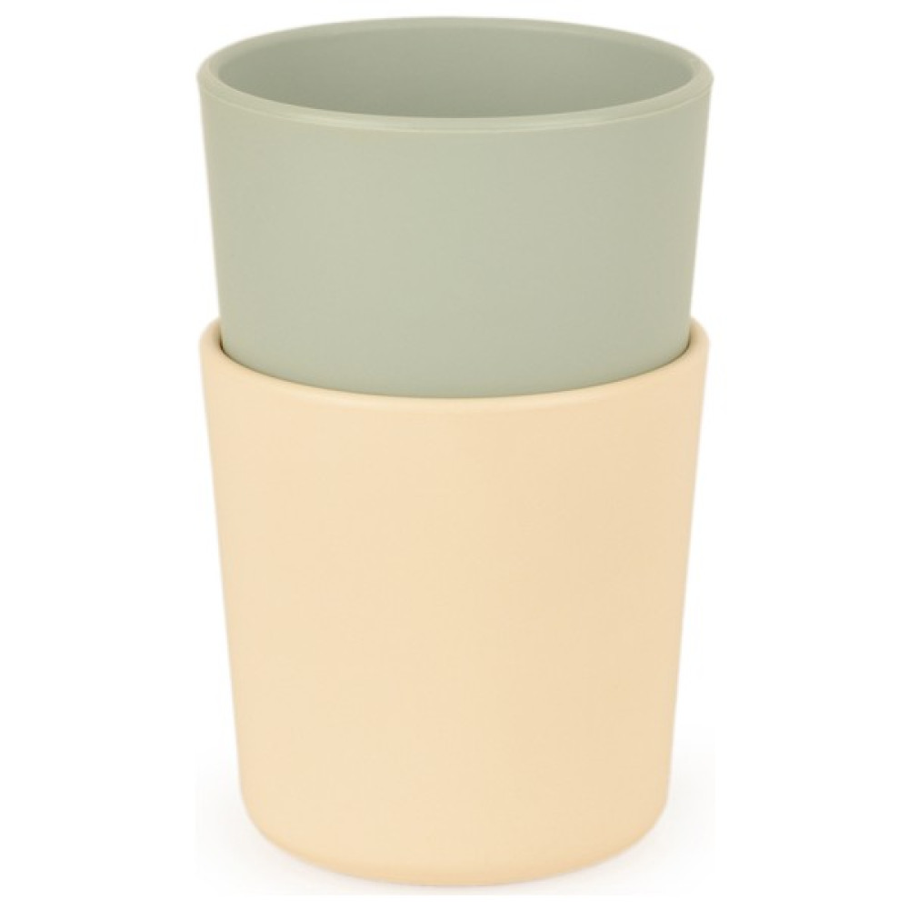 Numio Mini Bardak 2'li & Sage Green - Vanillia - Adaçayı Yeşili - Vanilya Bebek Beslenme Gereçleri Fiyatı
