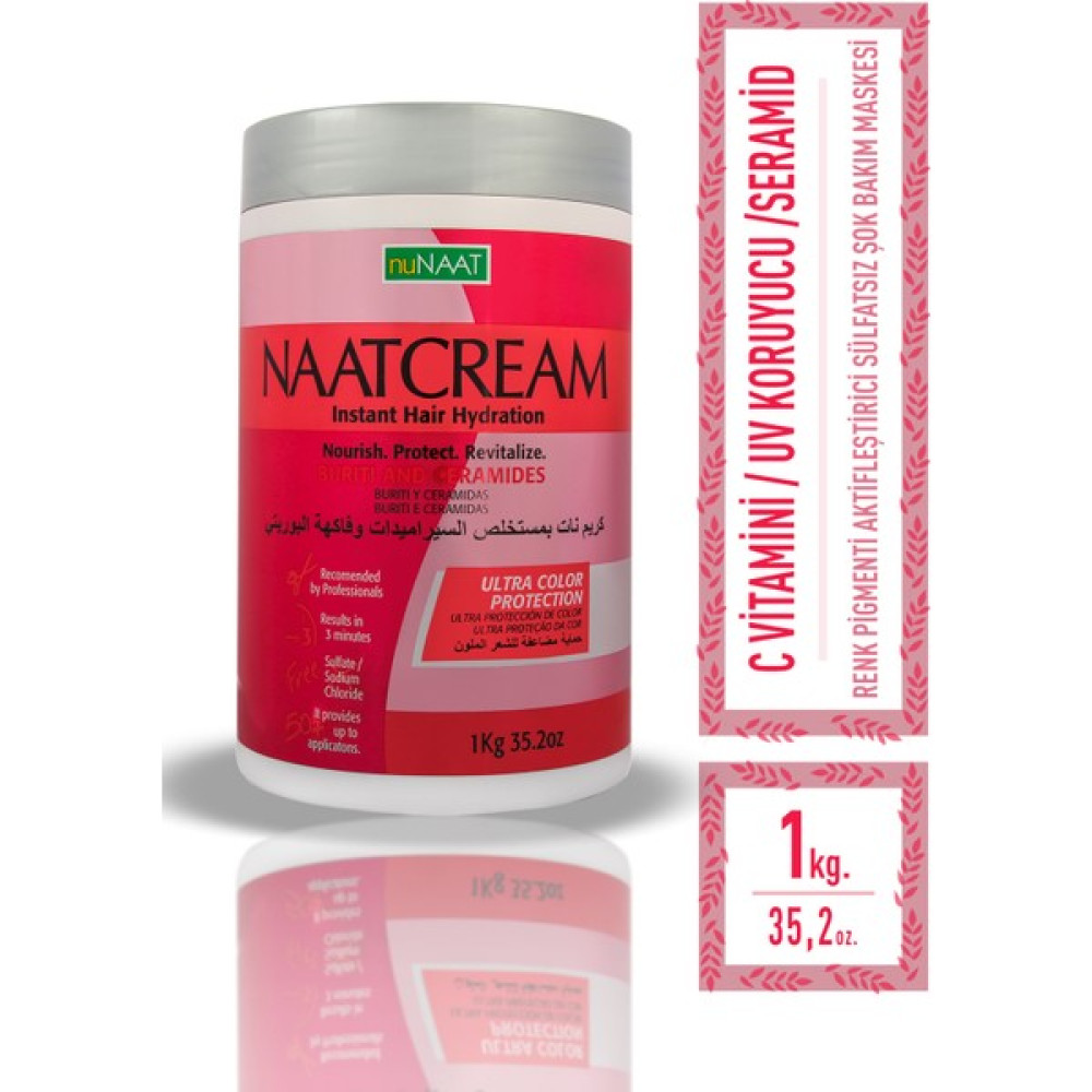 Nunaat Renk Koruyucu Ceramid İçeren Saç Maskesi 1 KG Oto Boyaları Fiyatı