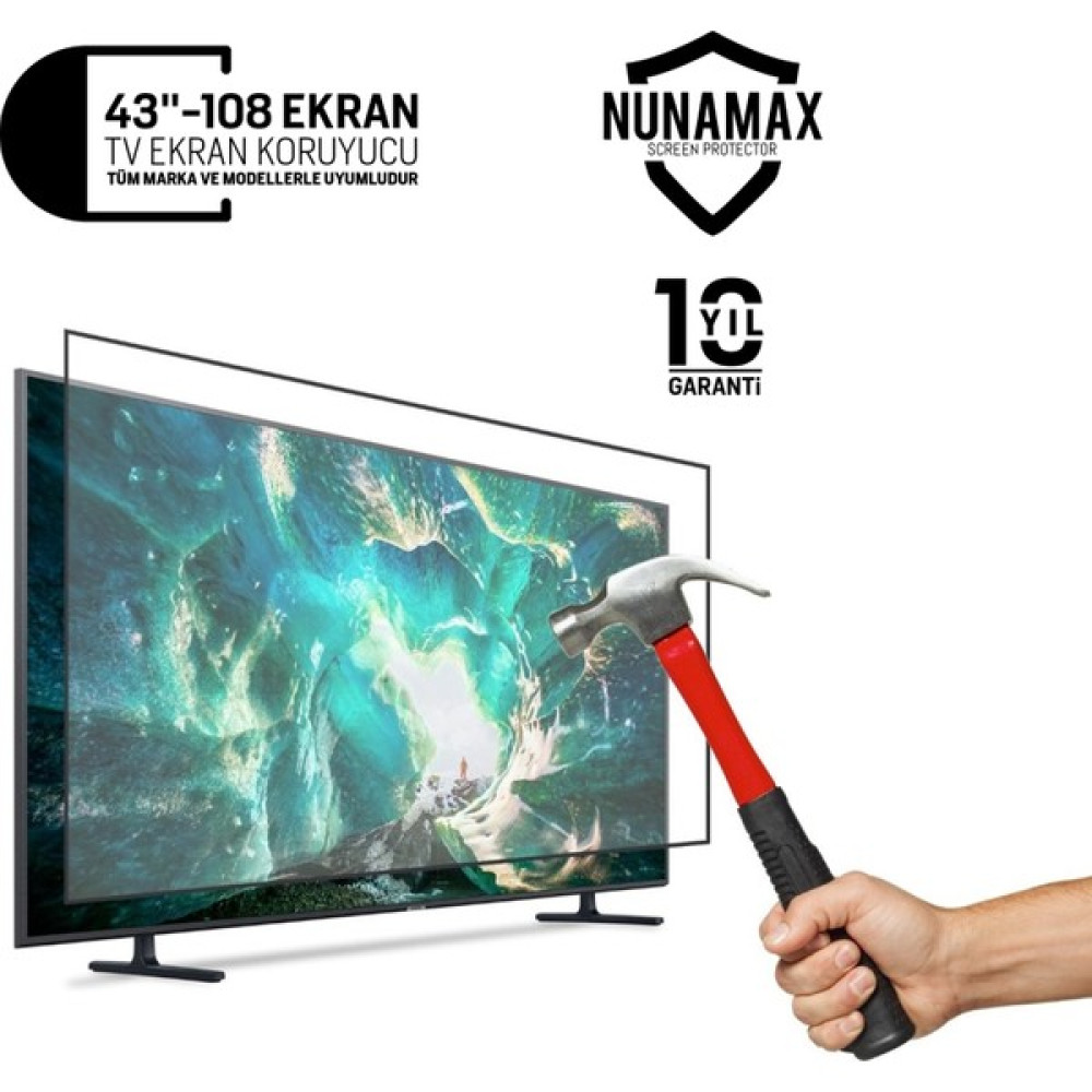Nunamax 43" Inç 108 Ekran Tv Ekran Koruyucu - 43 inç TV Aksesuarları Fiyatı