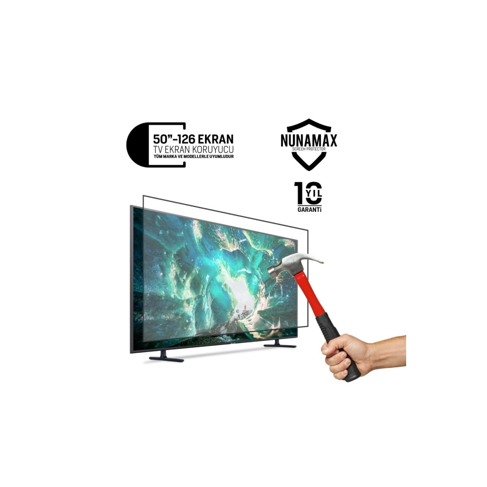 Nunamax 50" Inç 126 Ekran Tv Ekran Koruyucu TV Aksesuarları Fiyatı