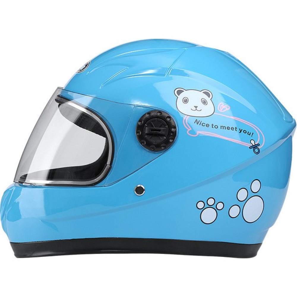 Nuoman Çocuk Kask - Mavi (Yurt Dışından) - 50 - 56 cm Motorsiklet Kaskları Fiyatı