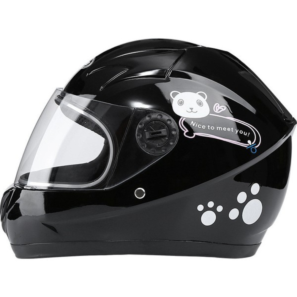 Nuoman Çocuk Kask - Siyah (Yurt Dışından) - 50 - 56 cm Motorsiklet Kaskları Fiyatı