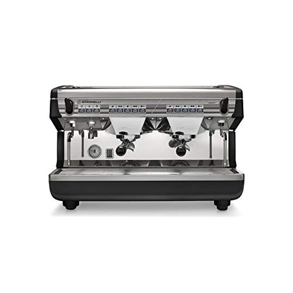 Nuova Simonelli Appia II Volumetric 2 Group Espresso Machine MAPPIA5VOL02ND001 with Free Installation, Espresso Starter Kit, and Water Filter System