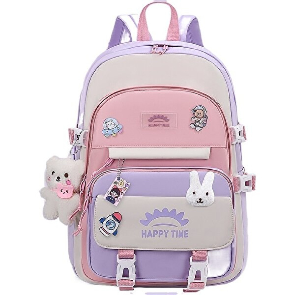 Nuoxin-HB Schoolbag Ins Rüzgar Bayan Lise Öğrencileri Ortaokul Öğrencileri Ilkokul Öğrencileri Üçüncü Ila Beşinci Sınıf Sırt Çantası Sırt Çantası (... Bayan Sırt Çantası Fiyatı
