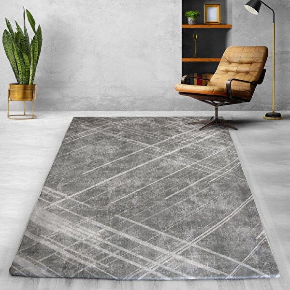 Nur Home Tekstil Nur Home Çağla Model Süngerli Kadife Lastikli Halı Örtüsü, Nrh-65 - Renkli - 160 x 230 cm Salon & Oturma Odası Tekstili Fiyatı