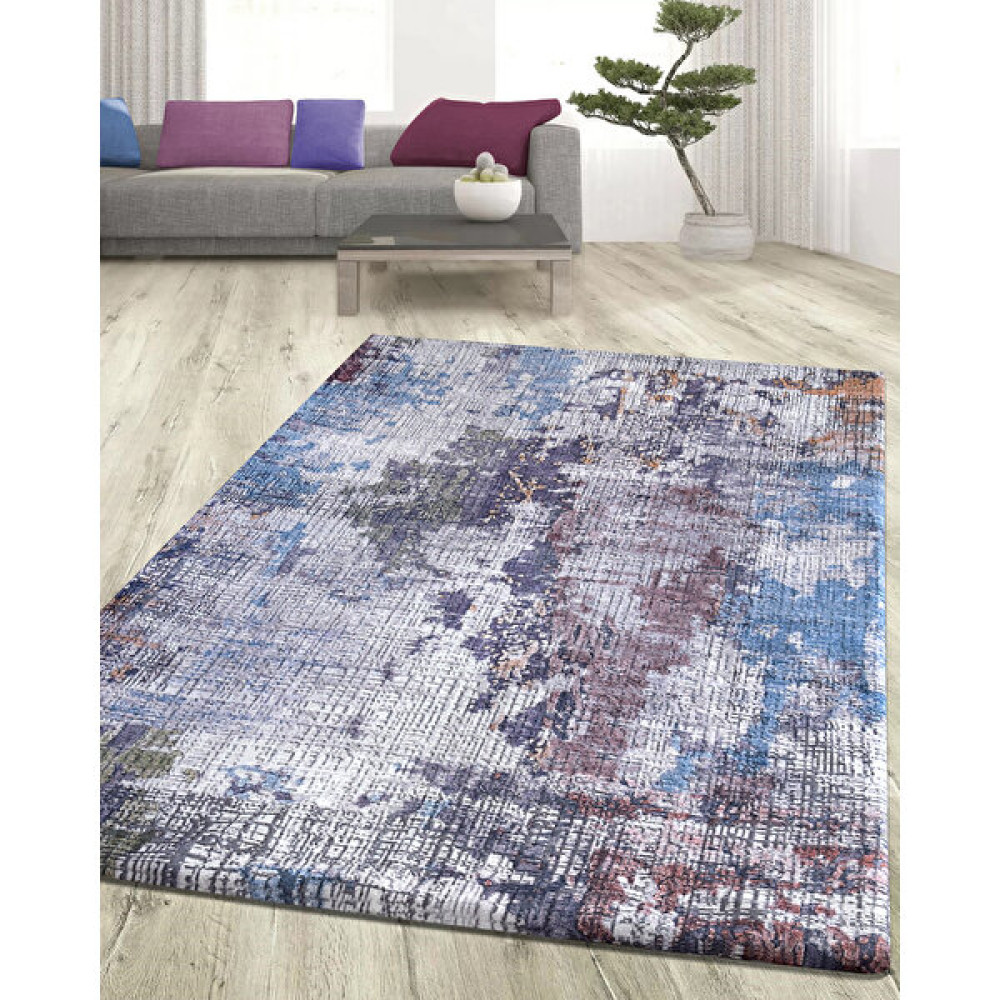 Nur Home Tekstil Süngerli Kadife Lastikli Halı Örtüsü Nrh-34 Alaçatı - 160 x 233 cm - Renkli Salon & Oturma Odası Tekstili Fiyatı