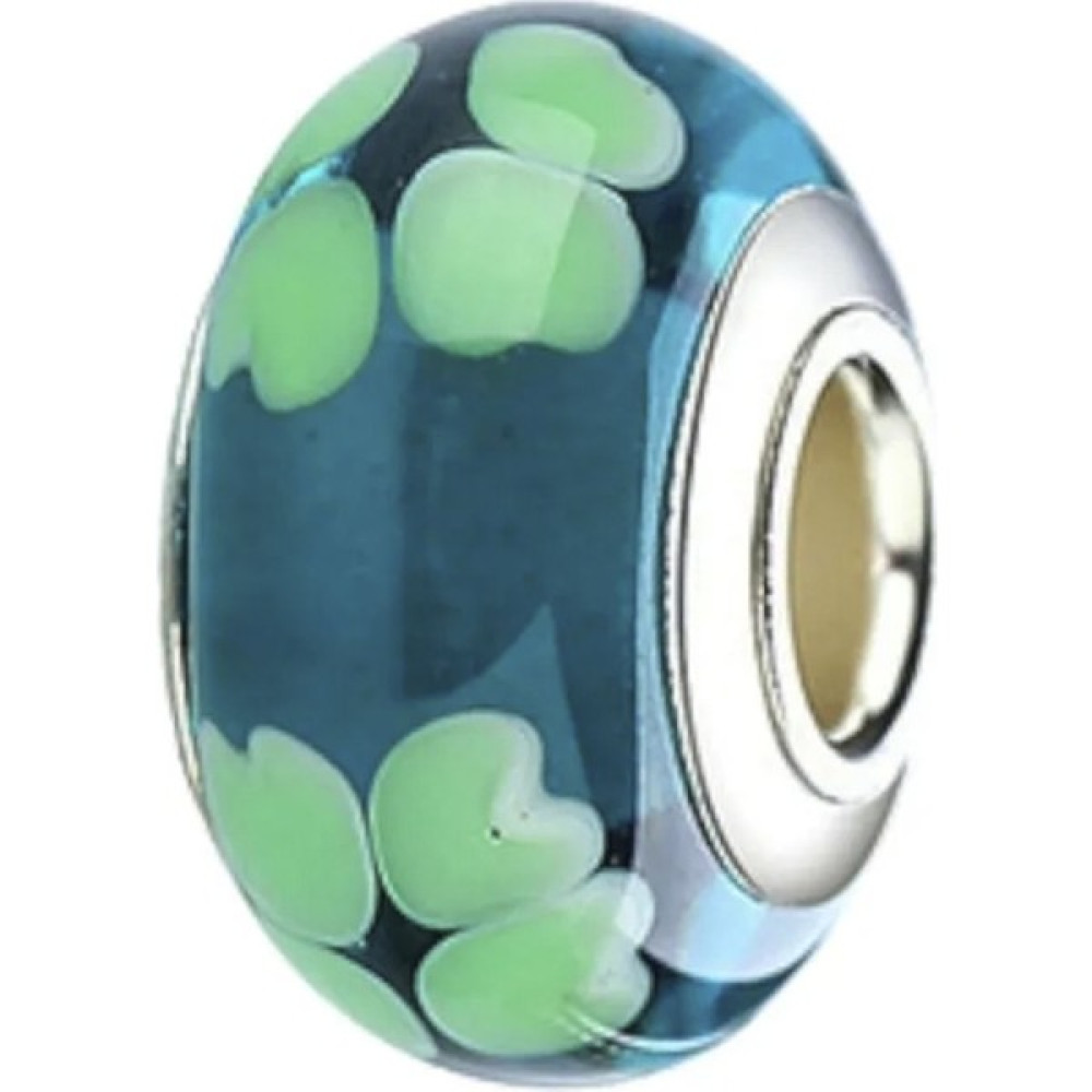 Nur Silver Murano Taşlı Gümüş Charm NUR-BL01793 Saat ve Bileklik Aksesuarı Fiyatı