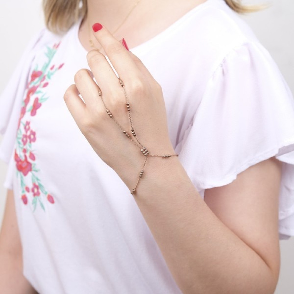 Nur Silver Rose Taşlı Gümüş Şahmeran Bileklik NUR-BL00783 Saat ve Bileklik Aksesuarı Fiyatı