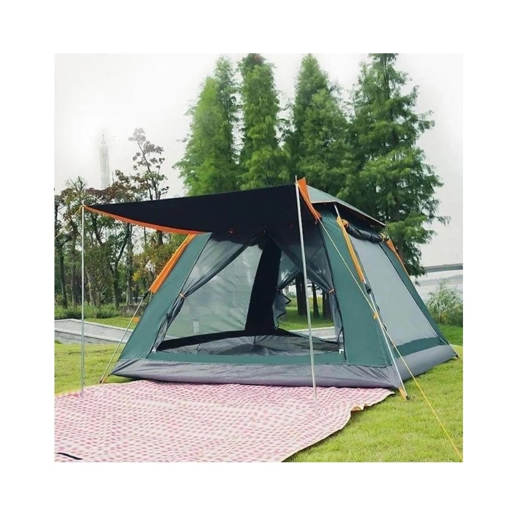 Nurcamp 8 Kişilik Tenteli Otomatik Kamp Çadırı 270 x 270 x 170 Kolay Kurulum ve Dayanıklı Malzeme Çadır Fiyatı