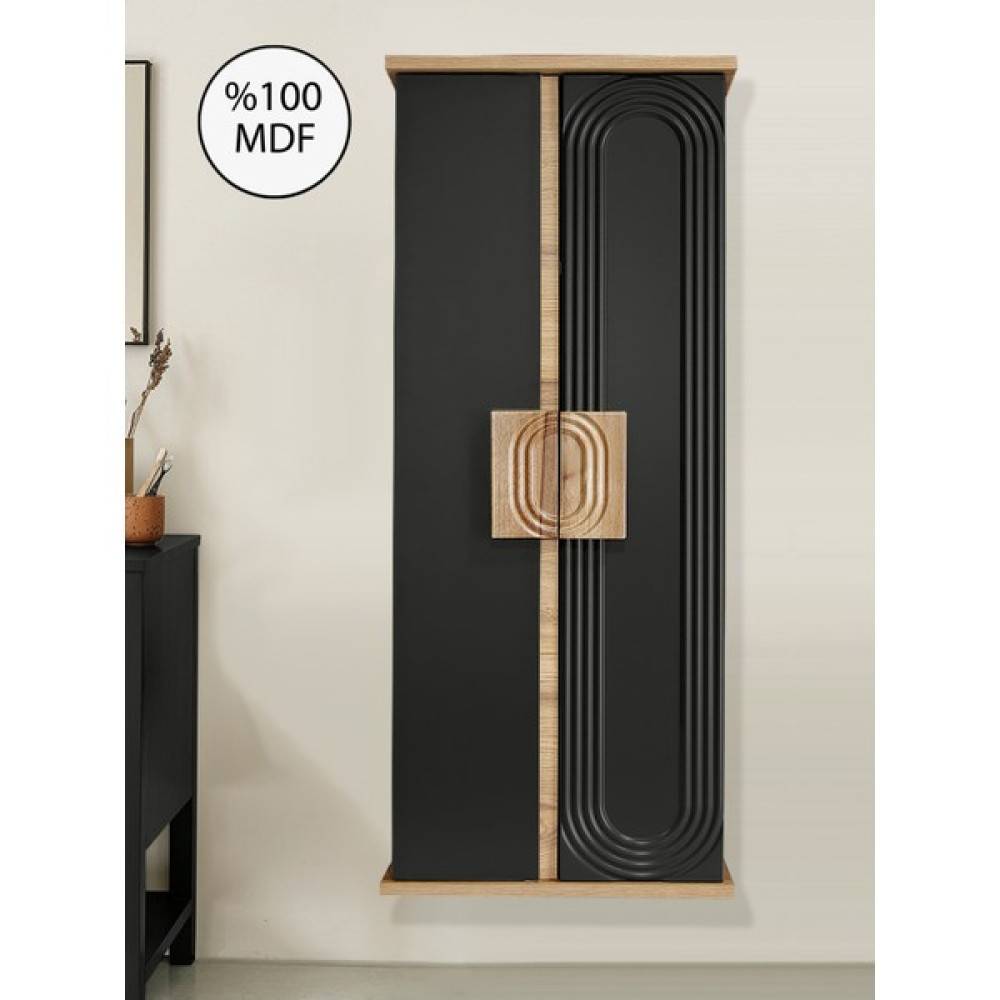 Nurcelant Banyo Boy Dolabı Mdf 120 cm - Siyah Oto Boyaları Fiyatı