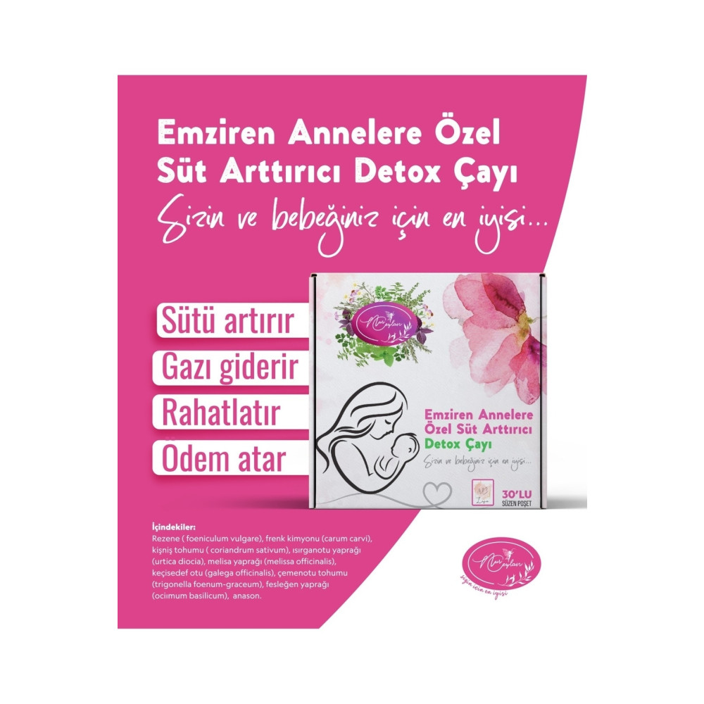 NURCEYLAN Emziren Anneler Için Detox Çayı Çay Fiyatı