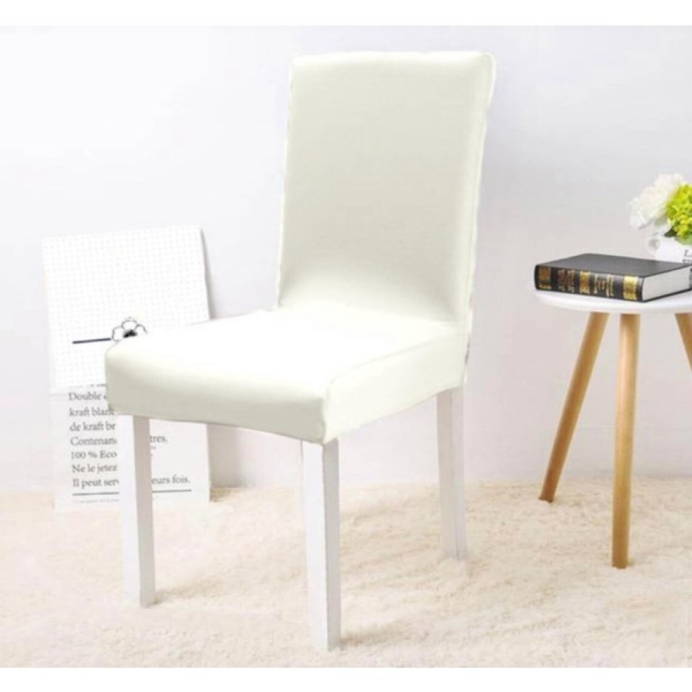 Nurlan 1 Adet Bal Peteği Desen Likra Kumaşlı Tüylenmez Yıkanabilir Sandalye Örtüsü Sandalye Kılıfı - 35 x 45 cm - Krem Koltuk & Kanepe Örtüsü Fiyatı