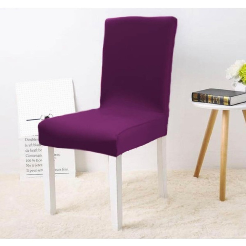 Nurlan 1 Adet Bal Peteği Desen Likra Kumaşlı Tüylenmez Yıkanabilir Sandalye Örtüsü Sandalye Kılıfı - 35 x 45 cm - Mor Koltuk & Kanepe Örtüsü Fiyatı