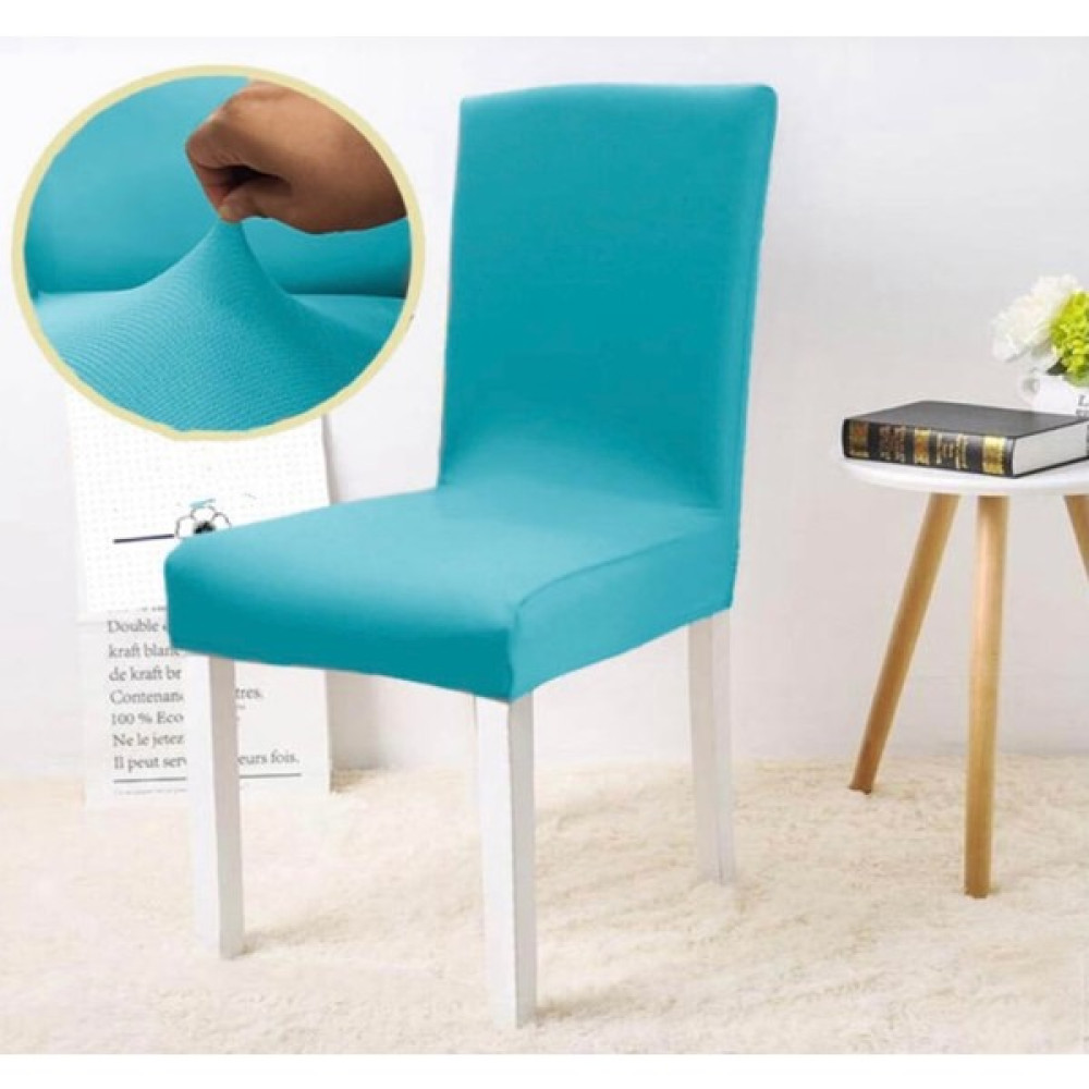 Nurlan 1 Adet Bal Peteği Desen Likra Kumaşlı Tüylenmez Yıkanabilir Sandalye Örtüsü Sandalye Kılıfı - 35 x 45 cm - Turkuaz Koltuk & Kanepe Örtüsü Fiyatı
