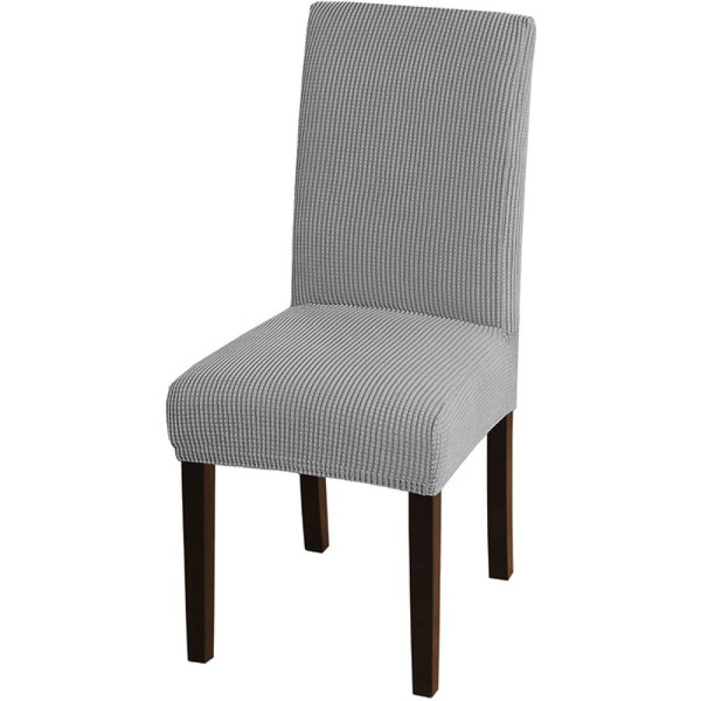 Nurlan 1 Adet Likrali Sandalye Kılıfı, Sandalye Örtüsü Yıkanabilir Piti Kare Desen - 35 x 45 cm - Gri Koltuk & Kanepe Örtüsü Fiyatı
