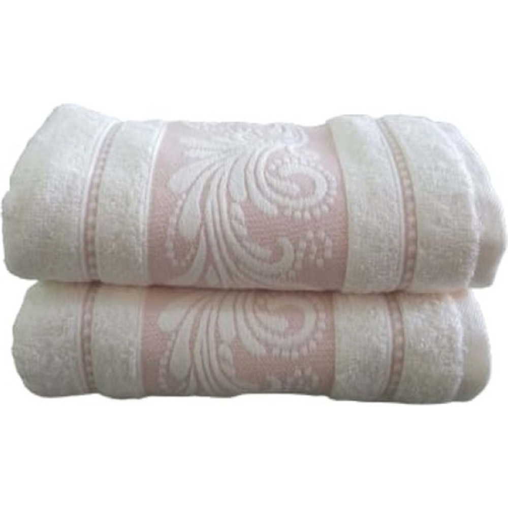 Nurpak 223 Çoşku 2li Bamboo El Yüz Havlusu Seti 50*90 cm ST01524 - Beyaz - 50*90 cm - Bej - 50 x 90 cm El / Yüz Havlusu Fiyatı