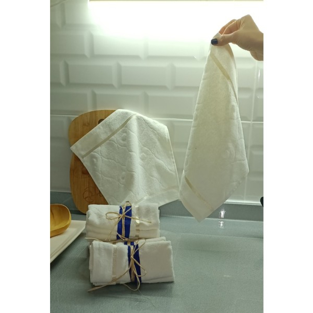 Nurpak |Mutfak El Havlusu | 30*30cm | 2ADET - Açık Bej - 30 x 30 cm El / Yüz Havlusu Fiyatı