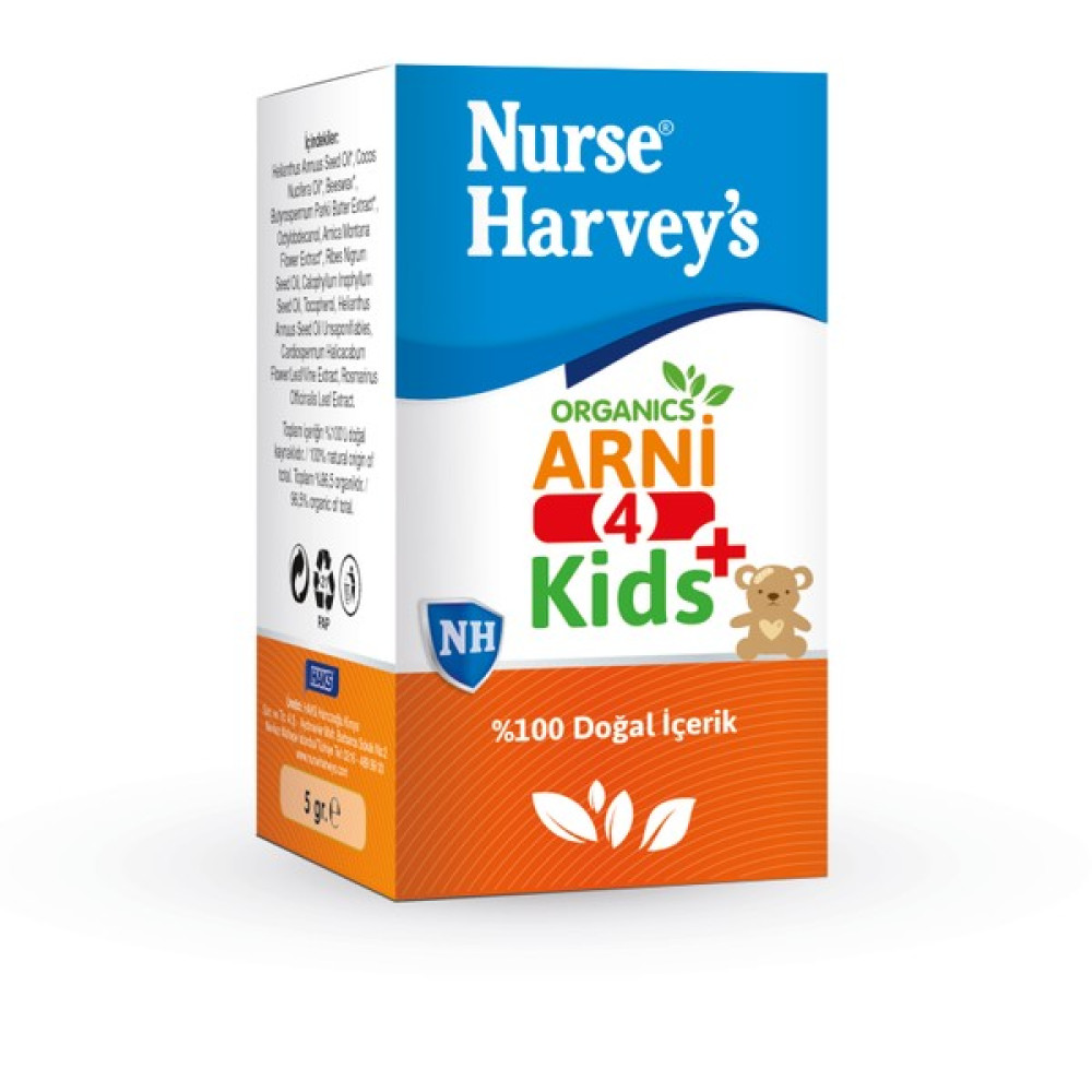 Nurse Harvey's Organics Arni4 Kids 5 gr - Yatıştırıcı Stick Bebek Bakım Fiyatı