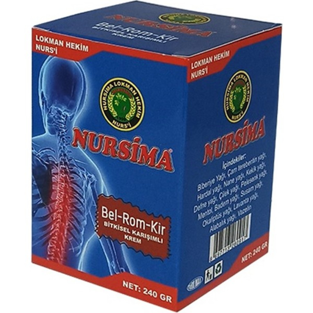 Nursima Bel-Rom-Kir Bitkisel Karışımlı Krem 240 ml - 1 Nemlendiriciler Fiyatı